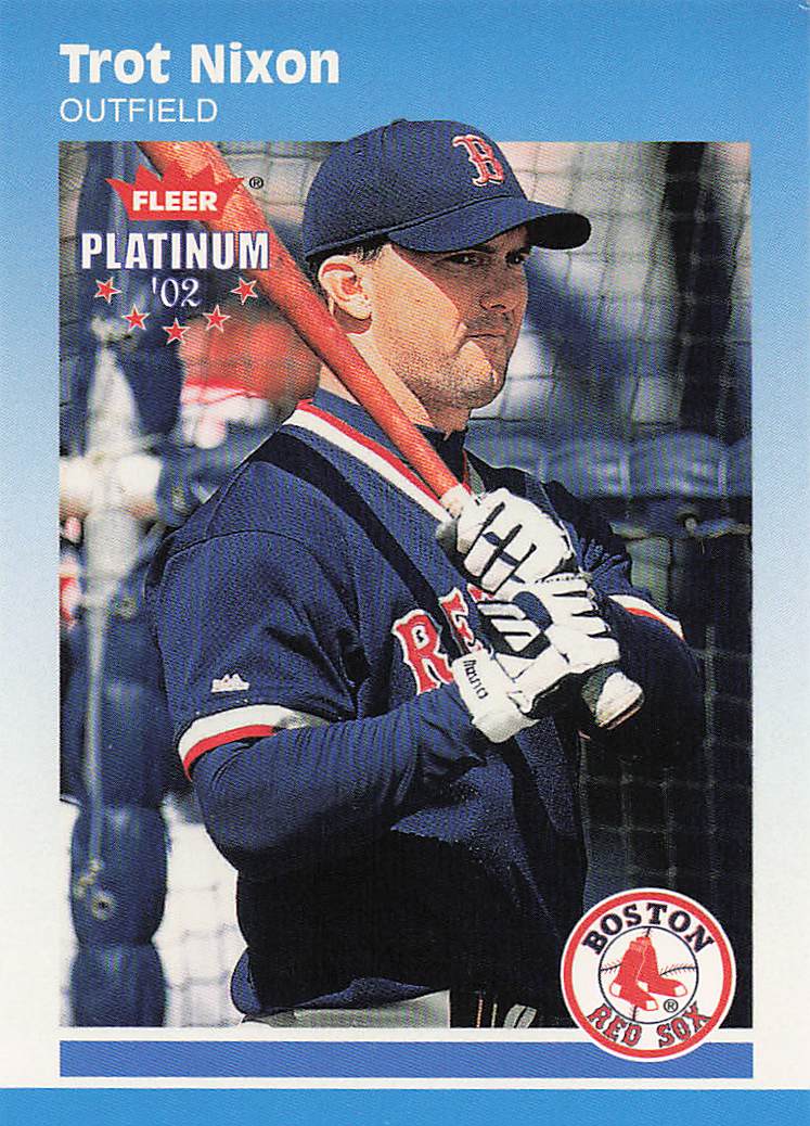 2002 Fleer Platinum Baseball Trot Nixon #120