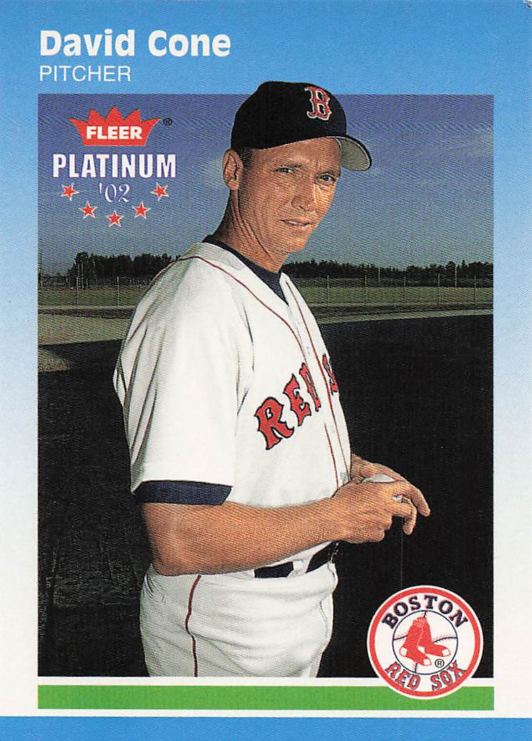 2002 Fleer Platinum Baseball David Cone #4