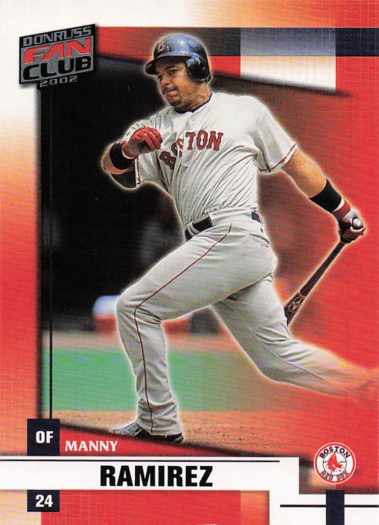 2002 Donruss Fan Club Baseball Manny Ramirez #80