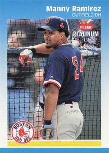 2002 Fleer Platinum Baseball Manny Ramirez #178