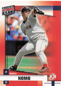 2002 Donruss Fan Club Baseball Hideo Nomo #143
