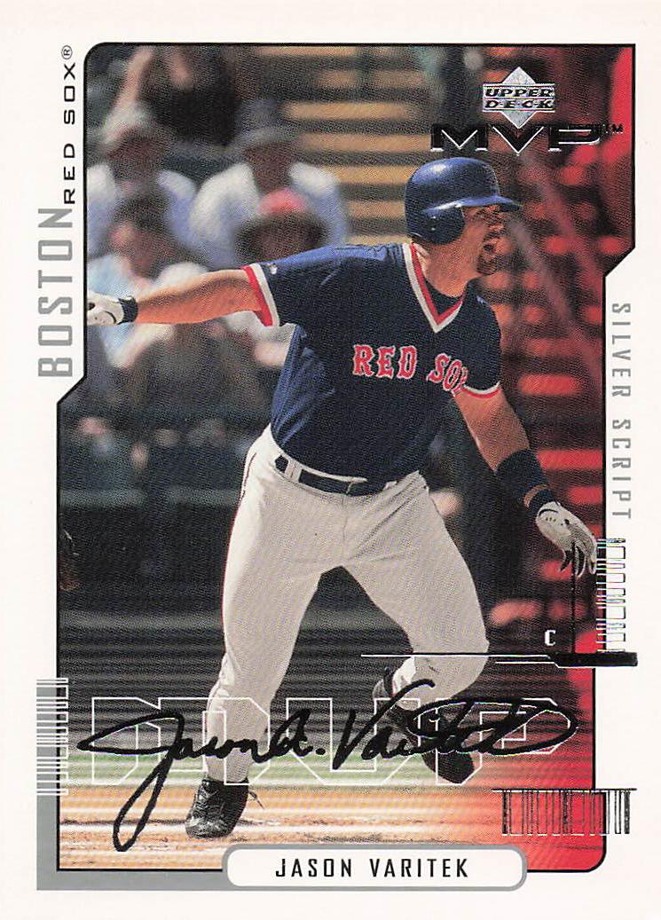 2000 Upper Deck MVP Baseball Silver Script Jason Varitek #188