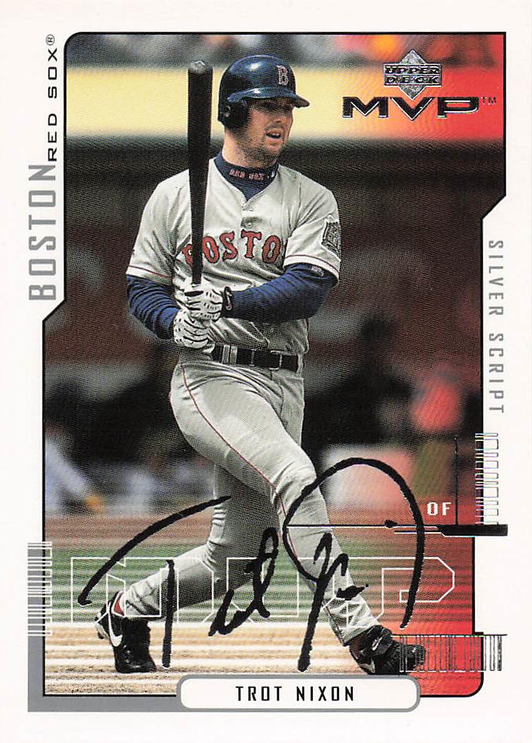 2000 Upper Deck MVP Baseball Silver Script Trot Nixon #187