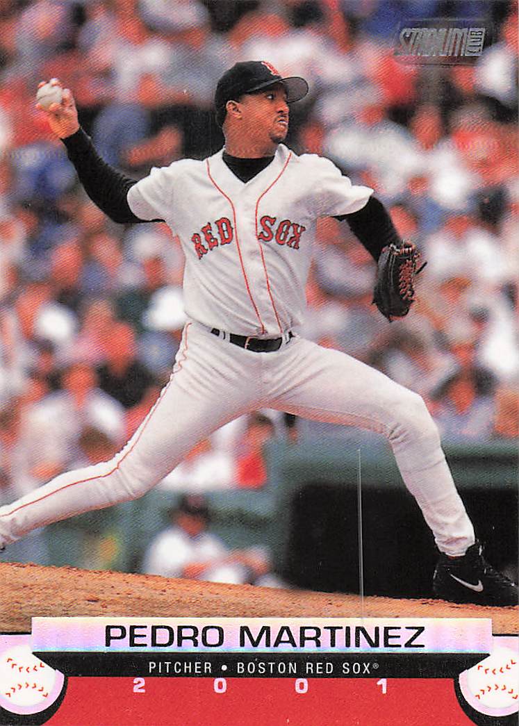 2001 Stadium Club Baseball Pedro Martinez #149