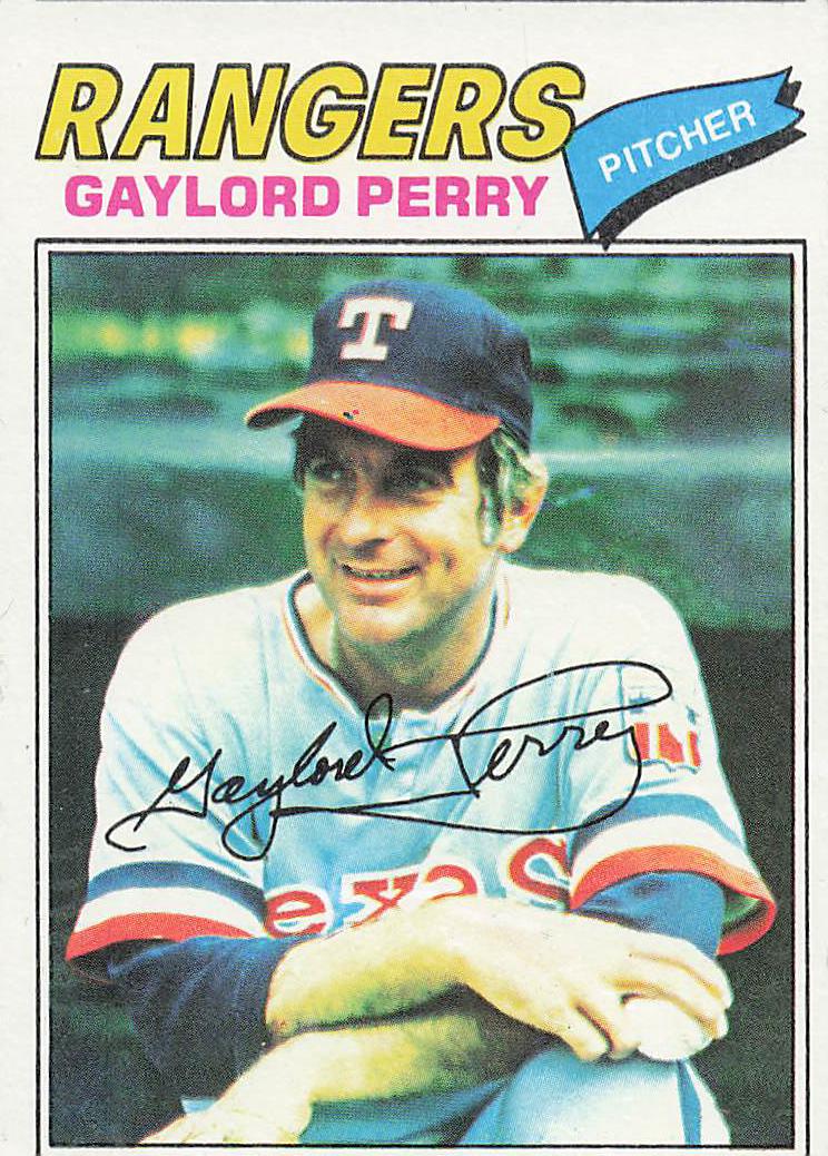 1977 Topps Baseball Gaylord Perry #152