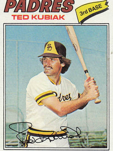 1977 Topps Baseball Ted Kubiak #158
