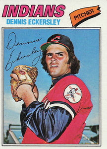 1977 Topps Baseball Dennis Eckersley #525