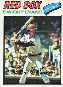 1977 Topps Baseball Dwight Evans #25