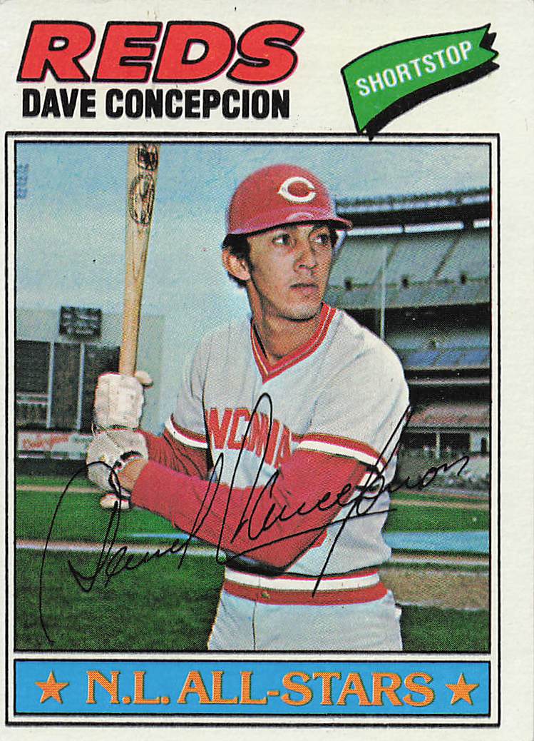 1977 Topps Baseball Dave Concepcion #560