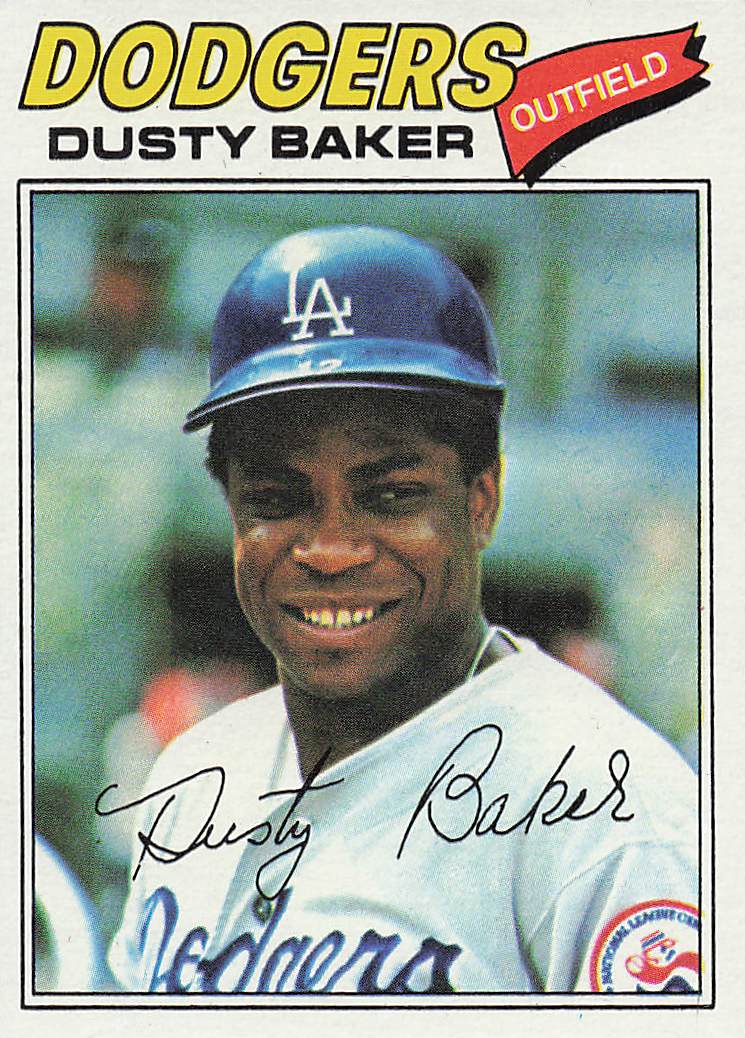 1977 Topps Baseball Dusty Baker #146
