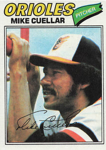 1977 Topps Baseball Mike Cuellar #162