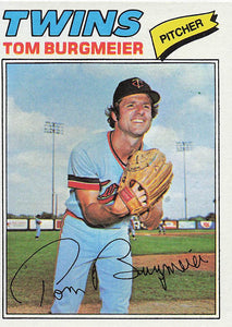 1977 Topps Baseball Tom Burgmeier #398