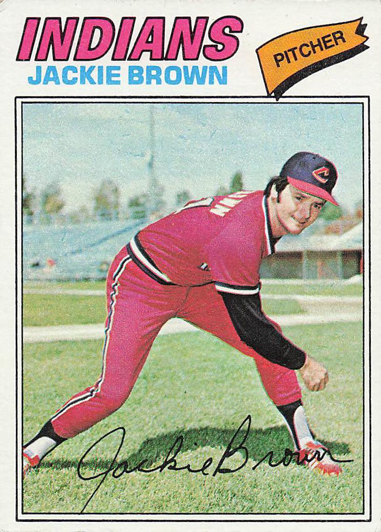 1977 Topps Baseball Jackie Brown #147