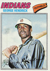 1977 Topps Baseball George Hendrick #330