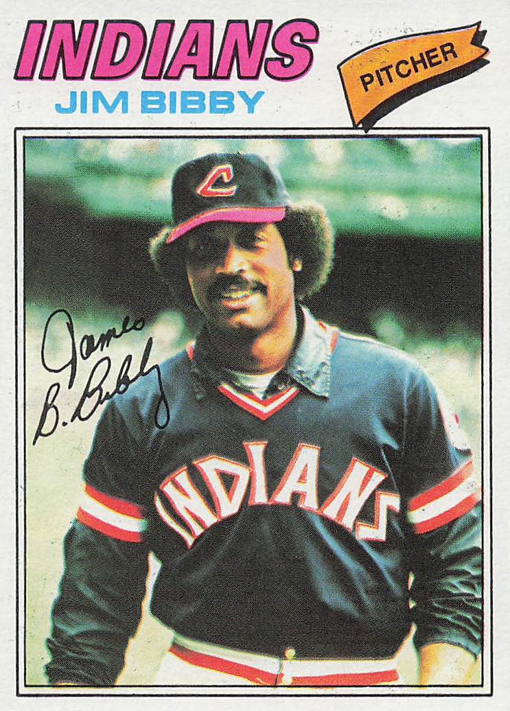 1977 Topps Baseball Jim Bibby #501
