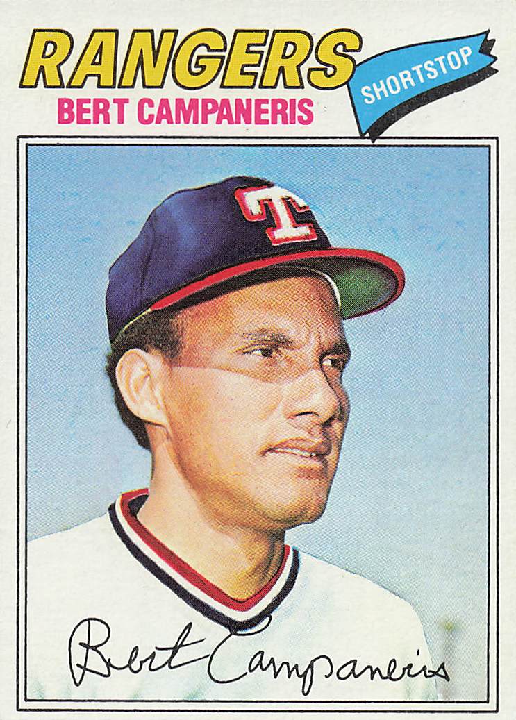1977 Topps Baseball Bert Campaneris #373