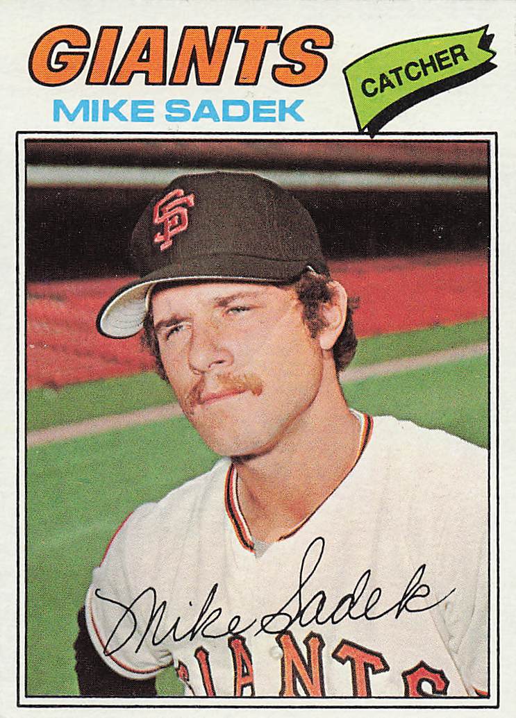 1977 Topps Baseball Mike Sadek #129