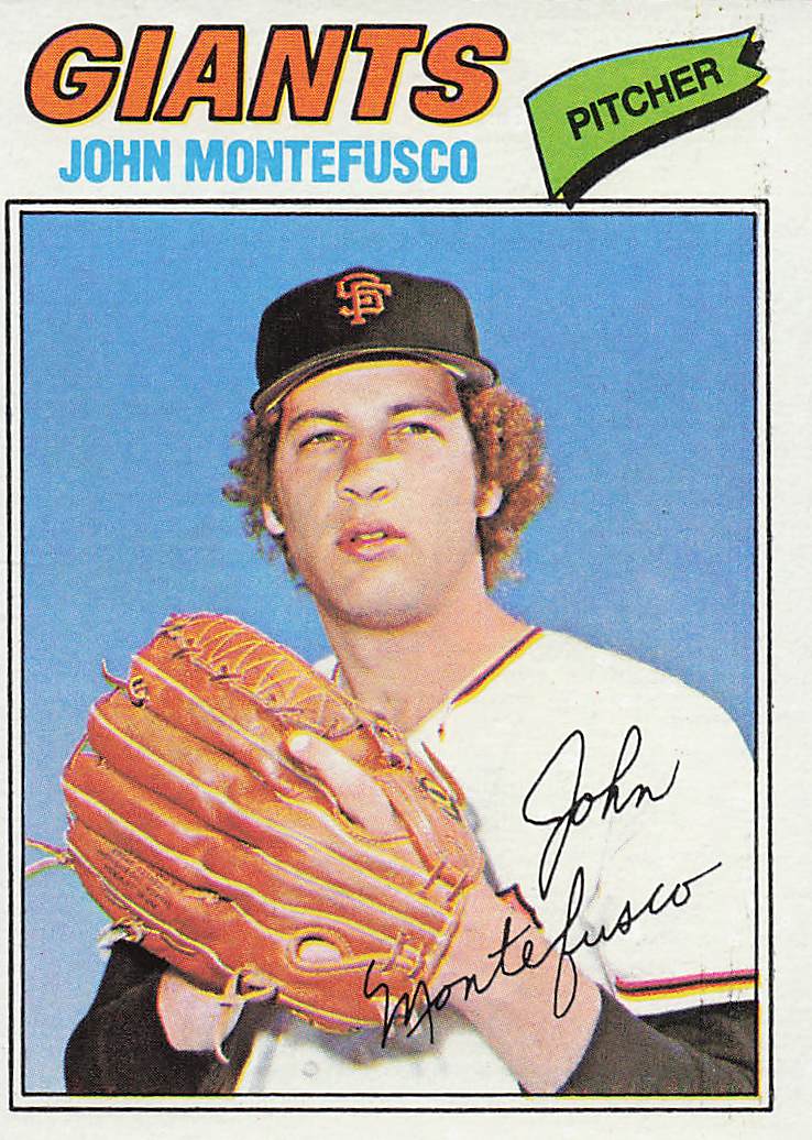 1977 Topps Baseball John Montefusco #370