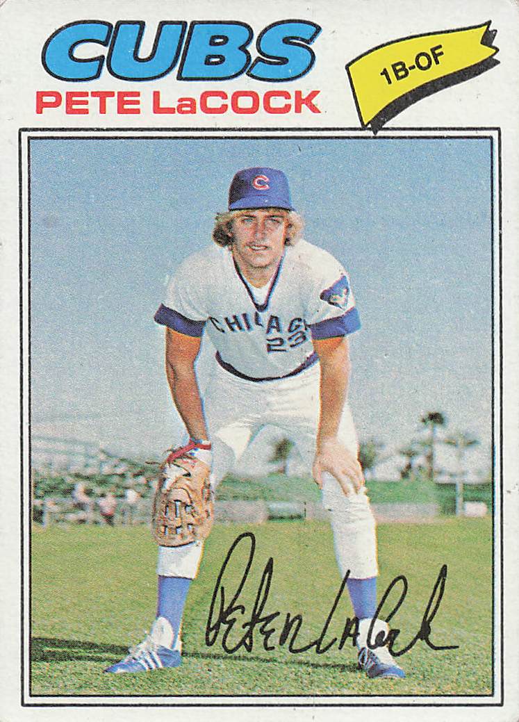 1977 Topps Baseball Pete LaCock #561