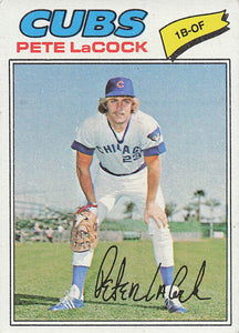 1977 Topps Baseball Pete LaCock #561