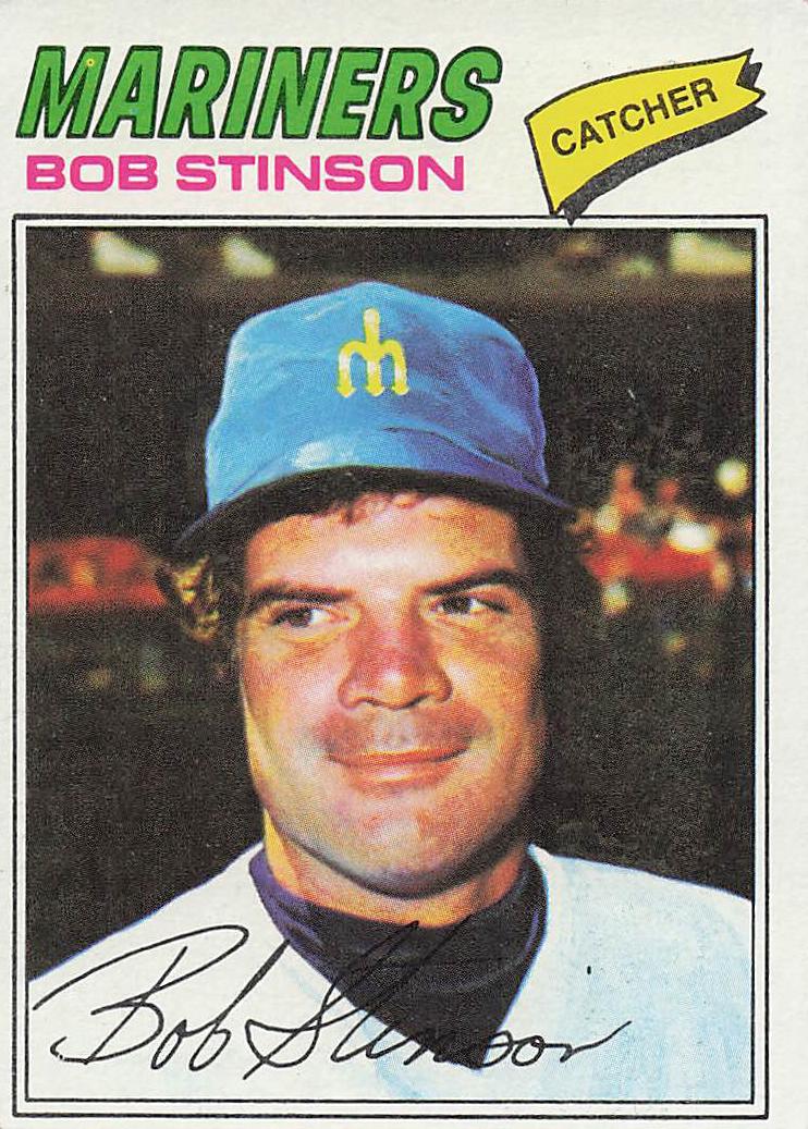 1977 Topps Baseball Bob Stinson #138
