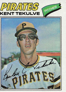 1977 Topps Baseball Kent Tekulve #374