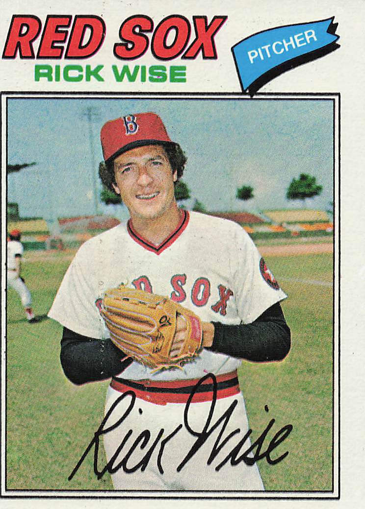 1977 Topps Baseball Rick Wise #455