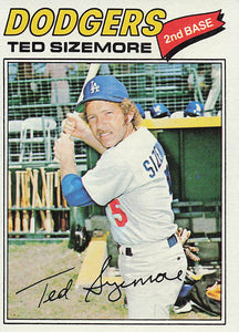 1977 Topps Baseball Ted Sizemore #366