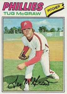 1977 Topps Baseball Tug McGraw #164