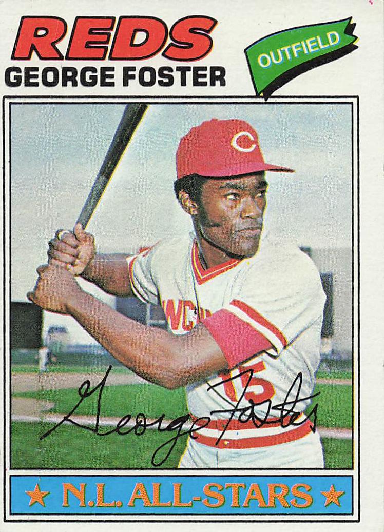 1977 Topps Baseball George Foster #347