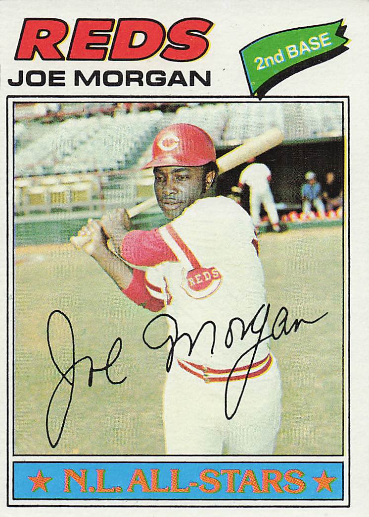 1977 Topps Baseball Joe Morgan #100