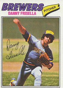 1977 Topps Baseball Danny Frisella #278