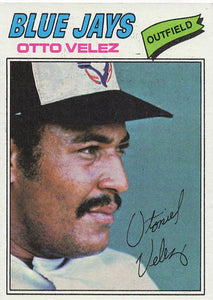 1977 Topps Baseball Otto Velez #299