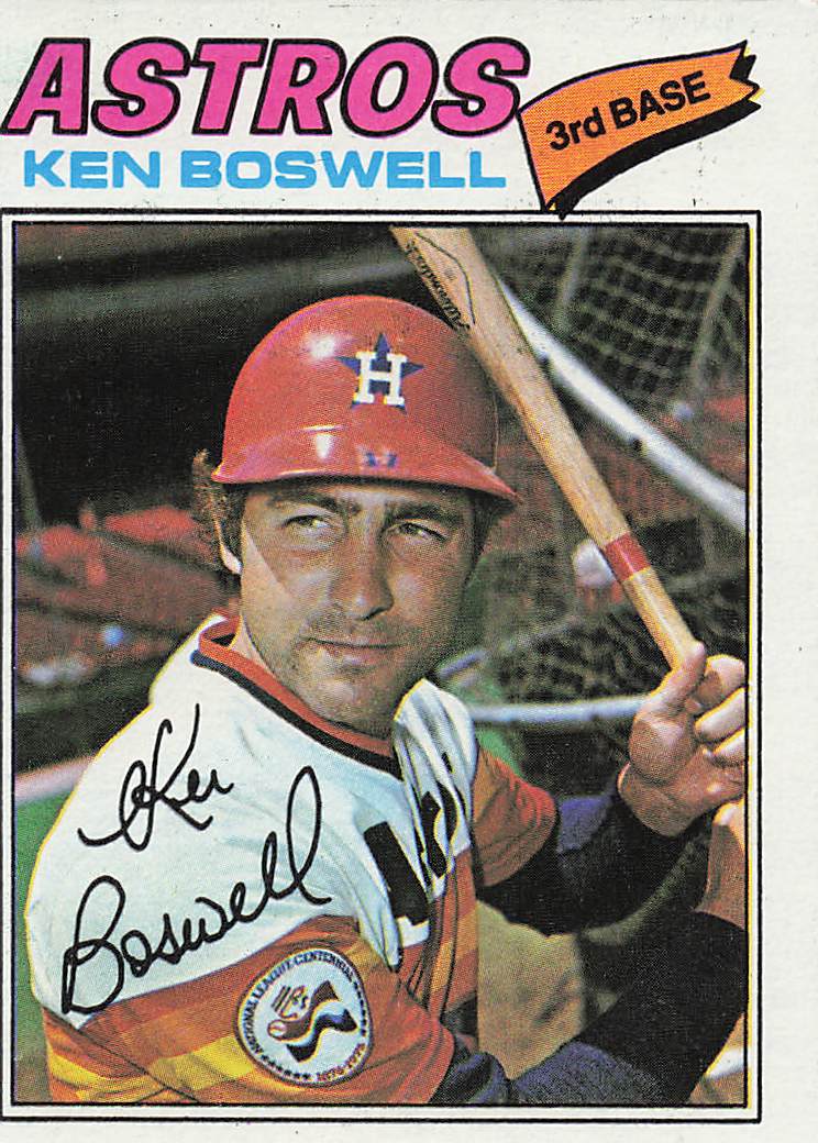 1977 Topps Baseball Ken Boswell #429