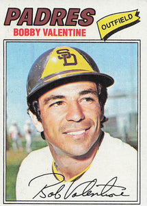 1977 Topps Baseball Bobby Valentine #629