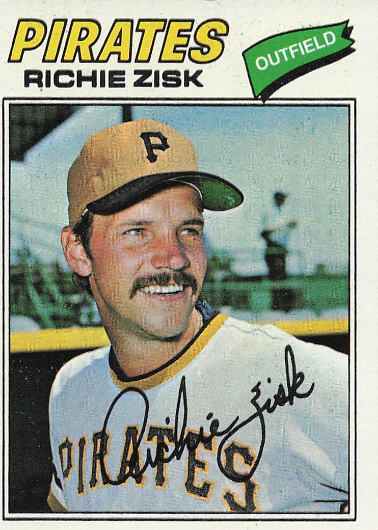 1977 Topps Baseball Richie Zisk #483