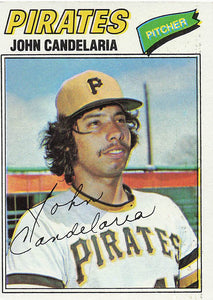 1977 Topps Baseball John Candelaria #510