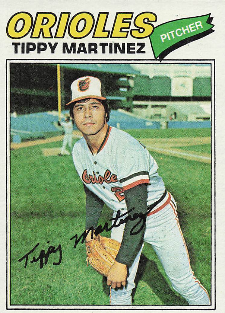 1977 Topps Baseball Tippy Martinez #238