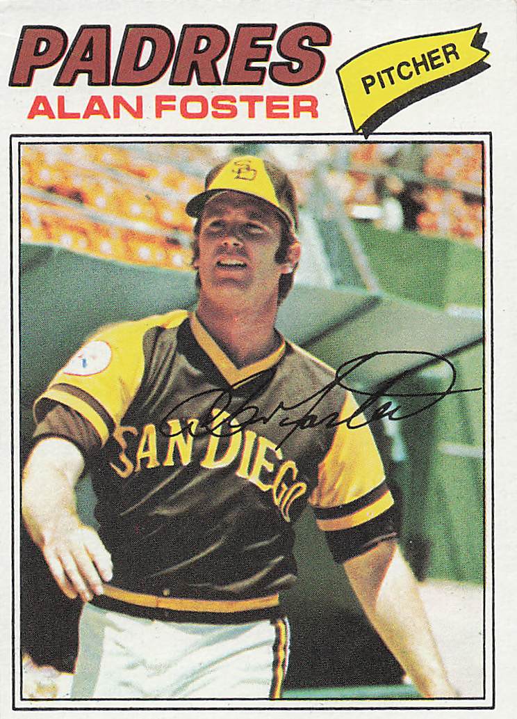 1977 Topps Baseball Alan Foster #108