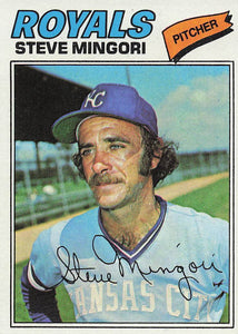 1977 Topps Baseball Steve Mingori #314