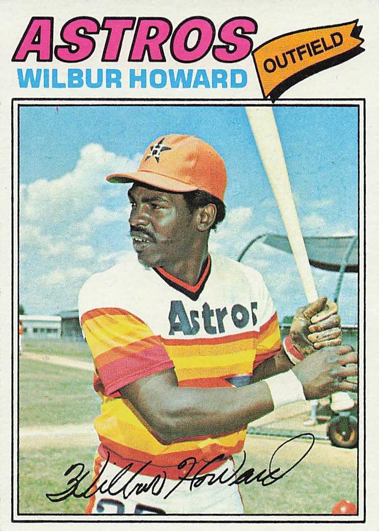 1977 Topps Baseball Wilbur Howard #248