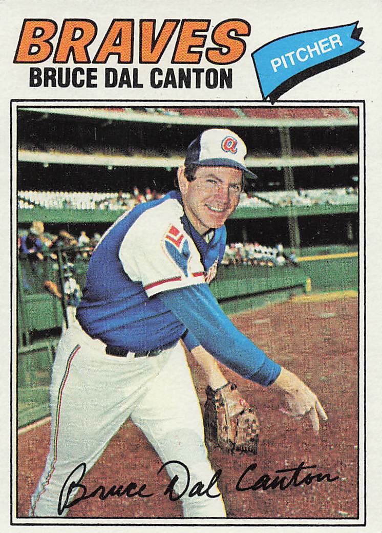 1977 Topps Baseball Bruce Dal Canton #114