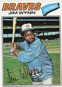1977 Topps Baseball Jim Wynn #165
