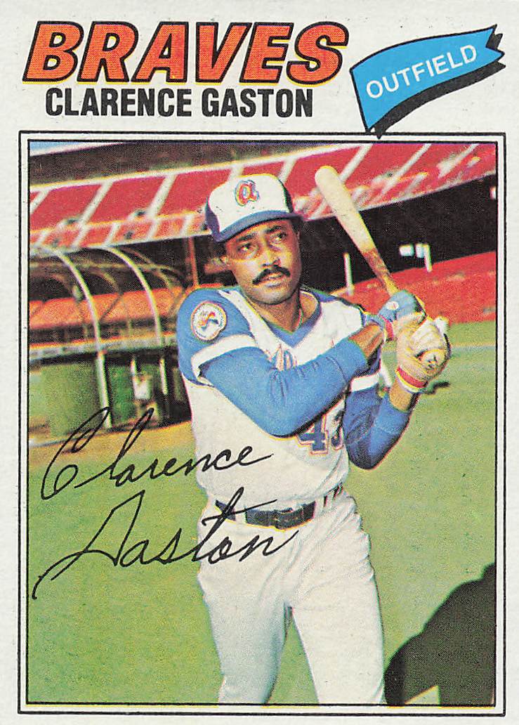 1977 Topps Baseball Clarence Gaston #192