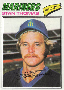 1977 Topps Baseball Stan Thomas #353