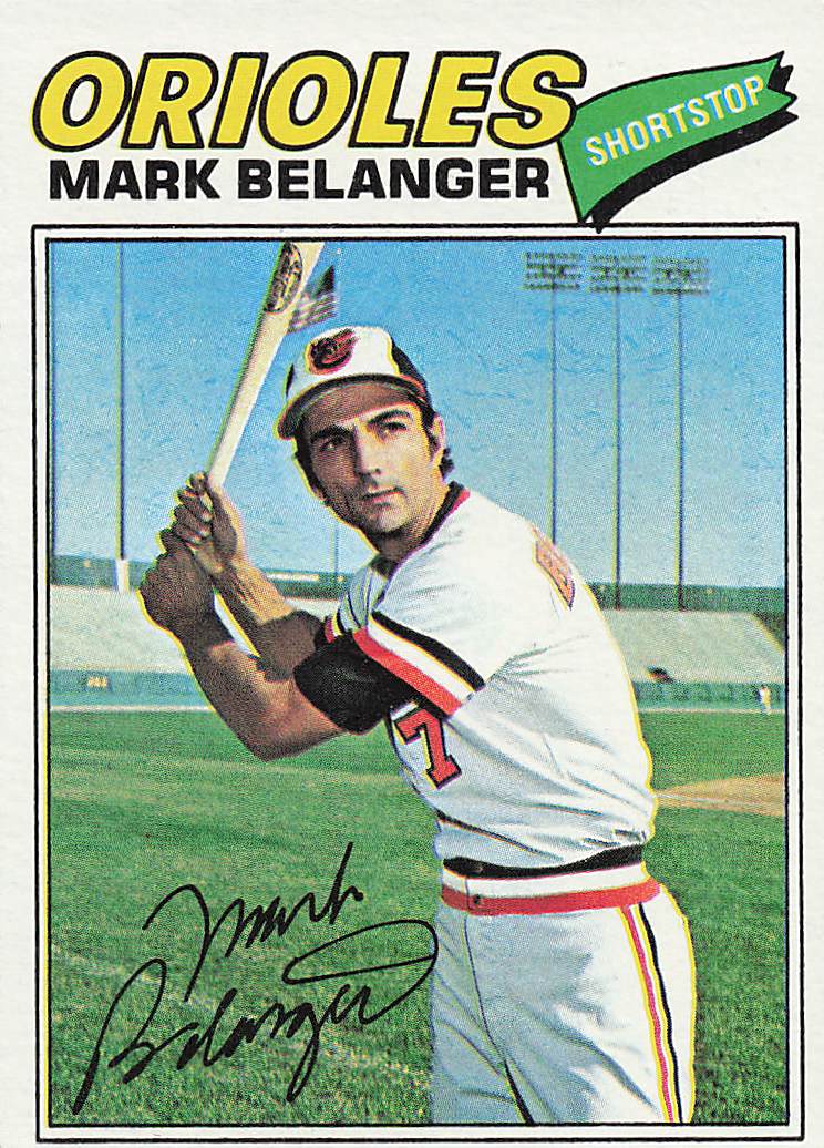 1977 Topps Baseball Mark Belanger #135