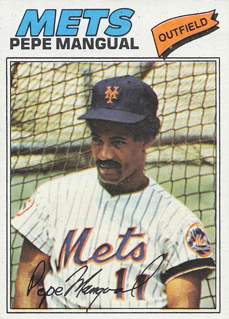 1977 Topps Baseball Pepe Mangual #552
