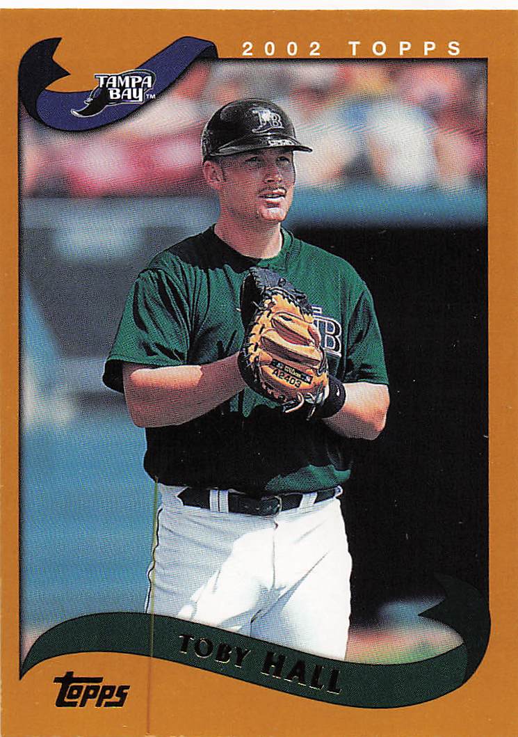 2002 Topps Baseball Toby Hall #373