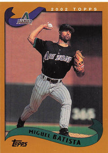 2002 Topps Baseball Miguel Batista #374