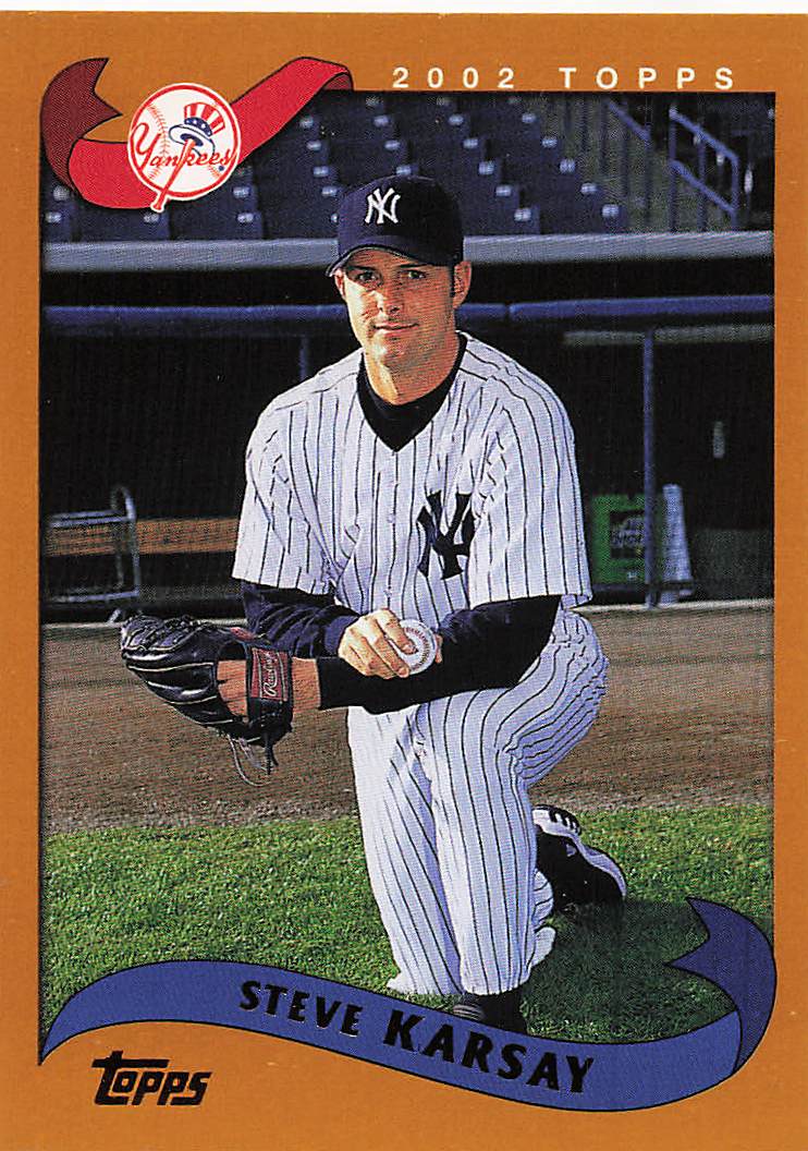 2002 Topps Baseball Steve Karsay #379
